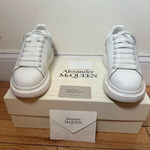 Alexander McQueen White Sneakers